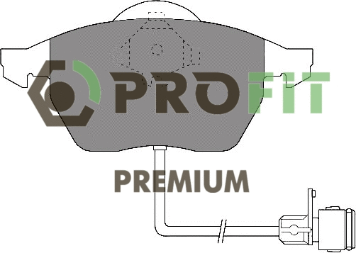 Kit de plaquettes de frein, frein à disque PROFIT 5005-0590