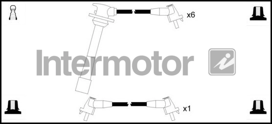 Kit de câbles d'allumage INTERMOTOR 73596