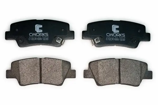 Kit de plaquettes de frein, frein à disque CWORKS C12CR1009
