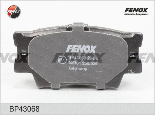 Kit de plaquettes de frein, frein à disque FENOX BP43068