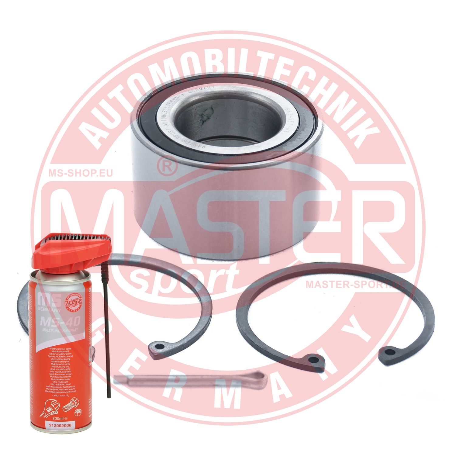 Kit de roulements de roue MASTER-SPORT GERMANY 663-SET-MSP