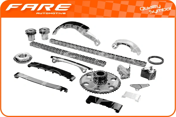Kit de distribution par chaîne FARE-RCH 15316