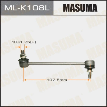 Entretoise/tige, stabilisateur MASUMA ML-K108L