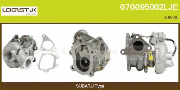 Turbocompresseur, suralimentation LGK 070095002LJE