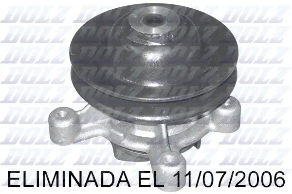 Pompe à eau, refroidissement du moteur DOLZ F101