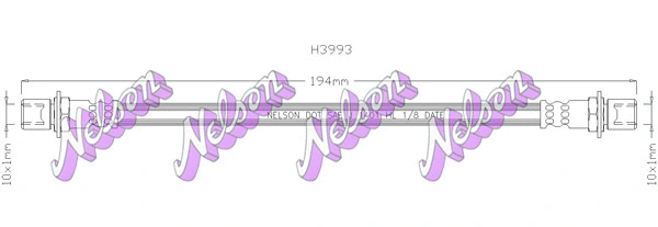 Flexible de frein KAWE H3993