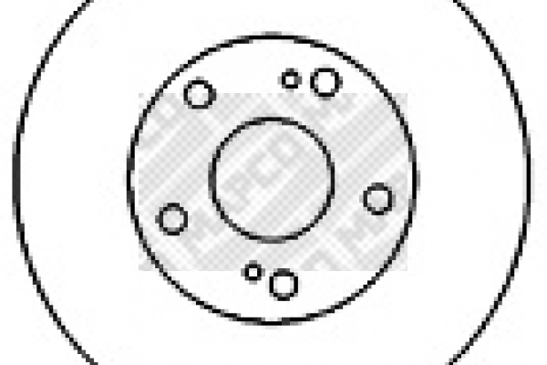 Disque de frein MAPCO 45516