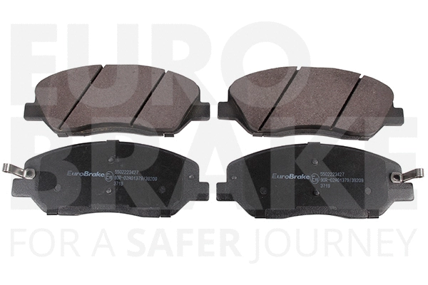 Kit de plaquettes de frein, frein à disque EUROBRAKE 5502223427