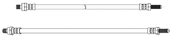 Flexible de frein CEF 510082