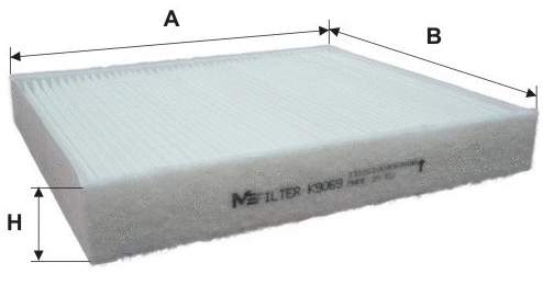 Filtre, air de l'habitacle MFILTER K 9069