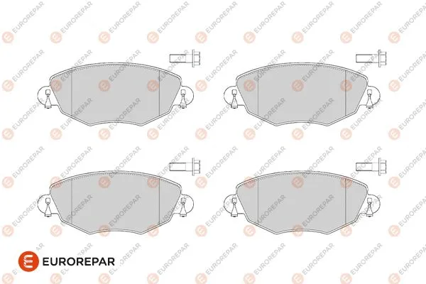 Kit de plaquettes de frein, frein à disque EUROREPAR 1686271780