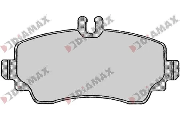 Kit de plaquettes de frein, frein à disque DIAMAX N09808