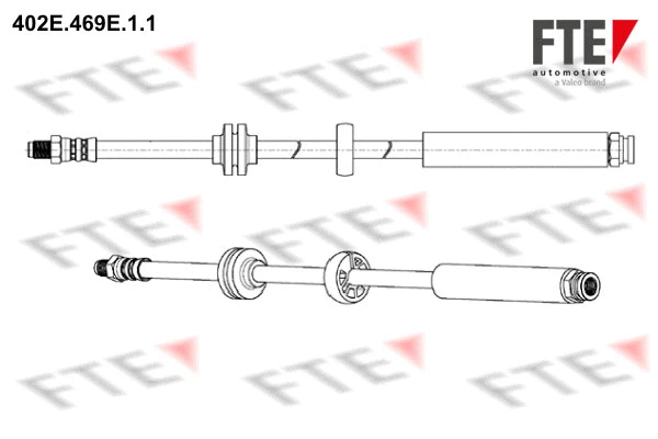 Flexible de frein FTE 9240568