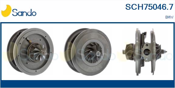 Groupe carter, turbocompresseur SANDO SCH75046.7