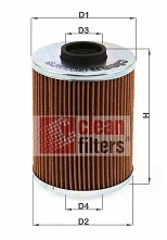 Filtre à huile CLEAN FILTERS ML 490