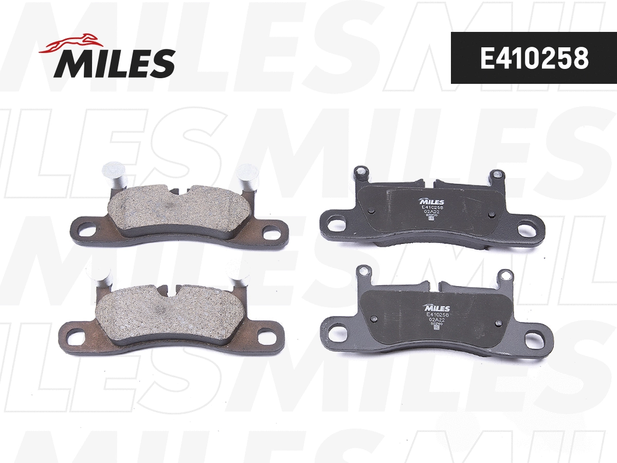 Kit de plaquettes de frein, frein à disque MILES E410258