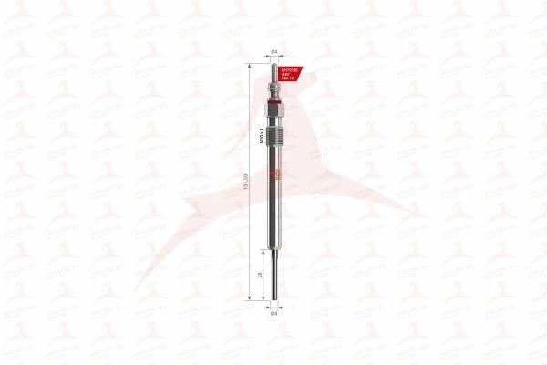 Bougie de préchauffage MEHA AUTOMOTIVE MH70108