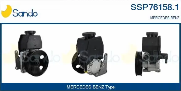 Pompe hydraulique, direction SANDO SSP76158.1