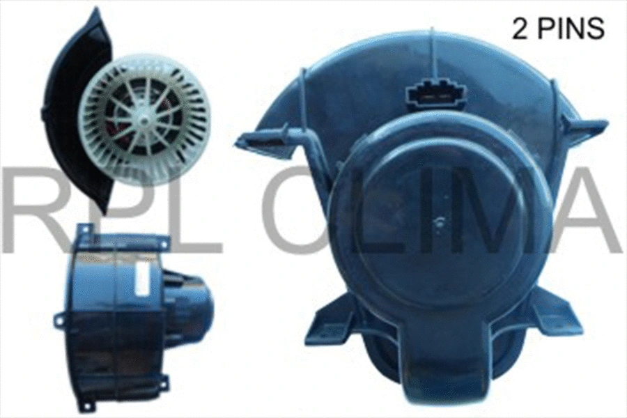 Moteur électrique, pulseur d'air habitacle RPL QUALITY APVTAU5012