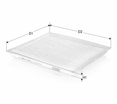 Filtre, air de l'habitacle TECNECO FILTERS CK9466