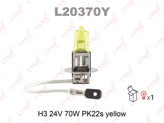 Ampoule, projecteur antibrouillard LYNXAUTO L20370Y