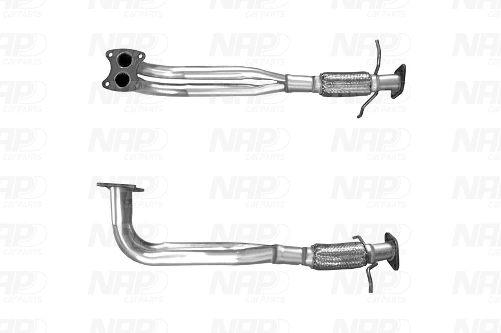 Tuyau d'échappement NAP carPARTS CAF10099