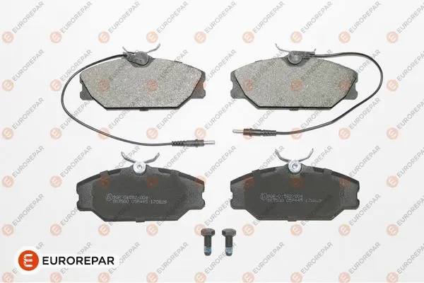 Kit de plaquettes de frein, frein à disque EUROREPAR 1617251780