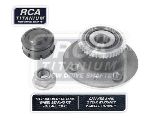 Kit de roulements de roue RCA FRANCE RCAK1274