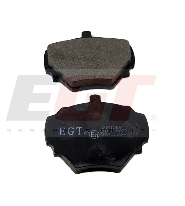 Kit de plaquettes de frein, frein à disque EGT 321512EGT