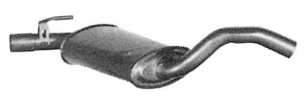 Silencieux central VEGAZ GmbH VS-156IMA