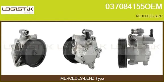 Pompe hydraulique, direction LGK 037084155OEM