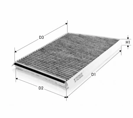 Filtre, air de l'habitacle TECNECO FILTERS CK9905C