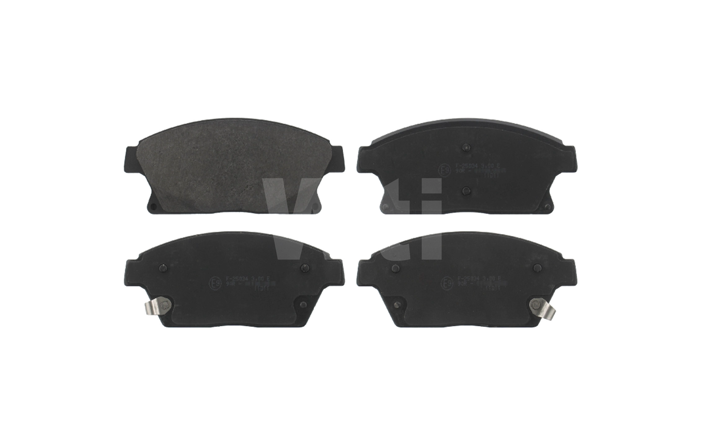 Kit de plaquettes de frein, frein à disque Wti Automotive K851020