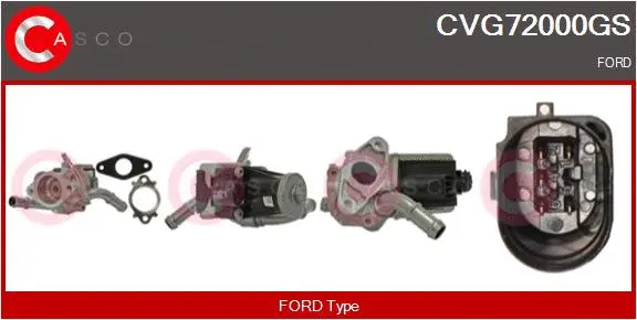 Vanne EGR CASCO CVG72000GS