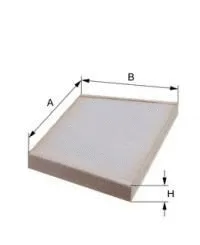Filtre, air de l'habitacle UNIFLUX FILTERS XC109