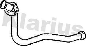 Tuyau d'échappement KLARIUS 110145