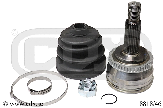 Jeu de joints, arbre de transmission CDX 8818/46