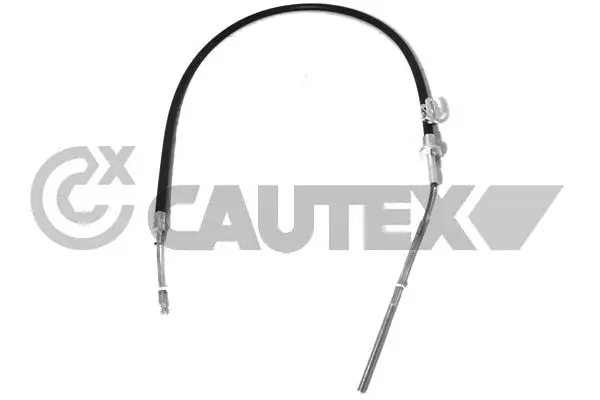 Tirette à câble, commande d'embrayage CAUTEX 019029