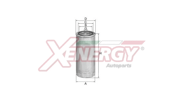 Filtre à carburant AP XENERGY X1537000