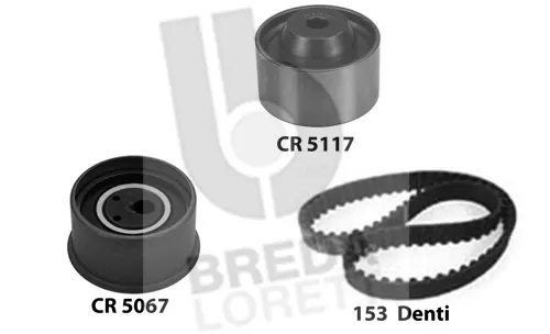 Kit de courroie crantée BREDA LORETT KCD0155