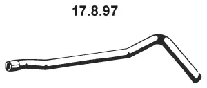 Tuyau d'échappement EBERSPÄCHER 17.8.97