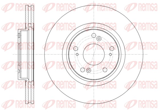 Disque de frein REMSA 61359.10