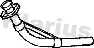 Tuyau d'échappement KLARIUS 110025