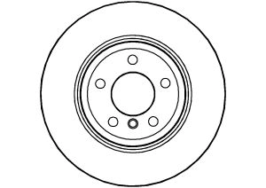 Disque de frein ABTEX BD1254V