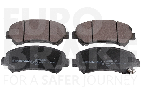 Kit de plaquettes de frein, frein à disque EUROBRAKE 5502222269