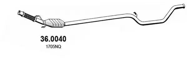 Catalyseur ASSO 36.0040
