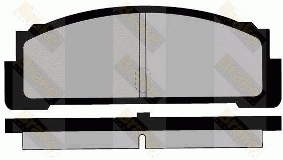 Kit de plaquettes de frein, frein à disque Brake ENGINEERING PA214