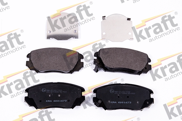Kit de plaquettes de frein, frein à disque KRAFT AUTOMOTIVE 6001673
