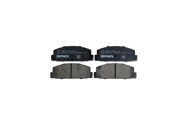Kit de plaquettes de frein, frein à disque ZentParts Z07276