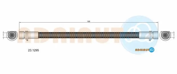 Flexible de frein ADRIAUTO 23.1295